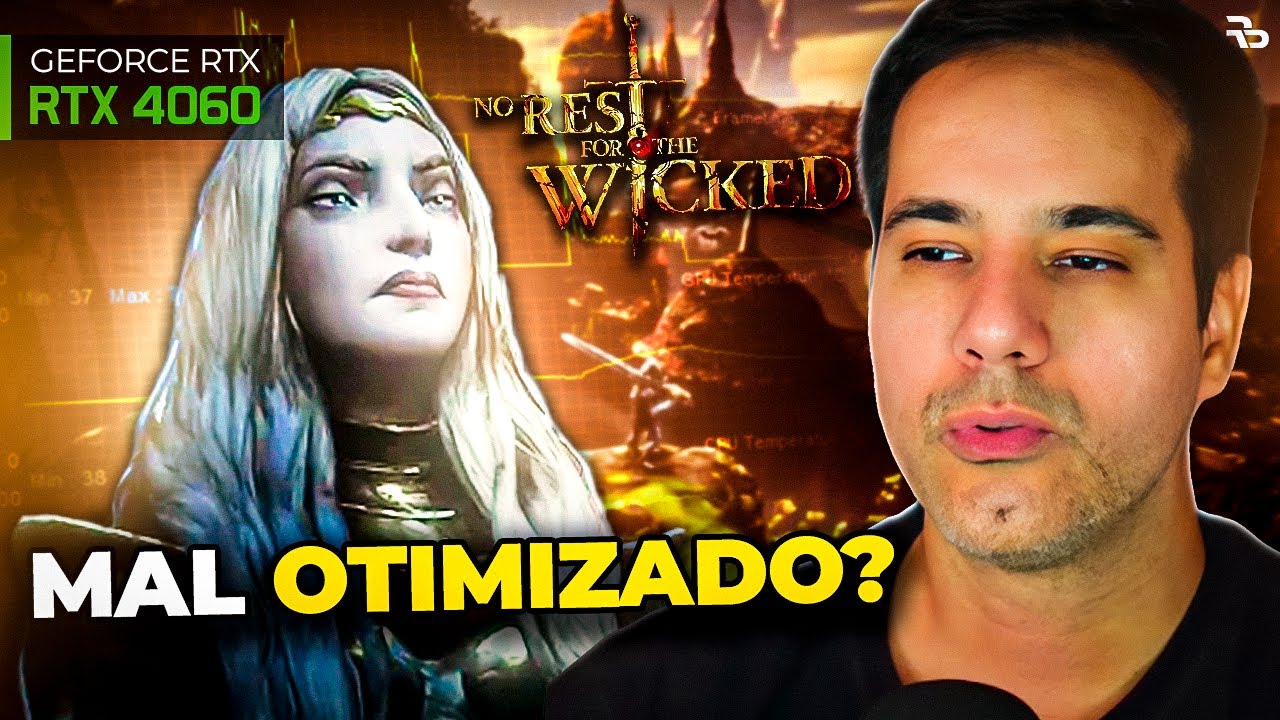 No Rest For The Wicked na RTX 4060 - RODA BEM SEM DLSS?