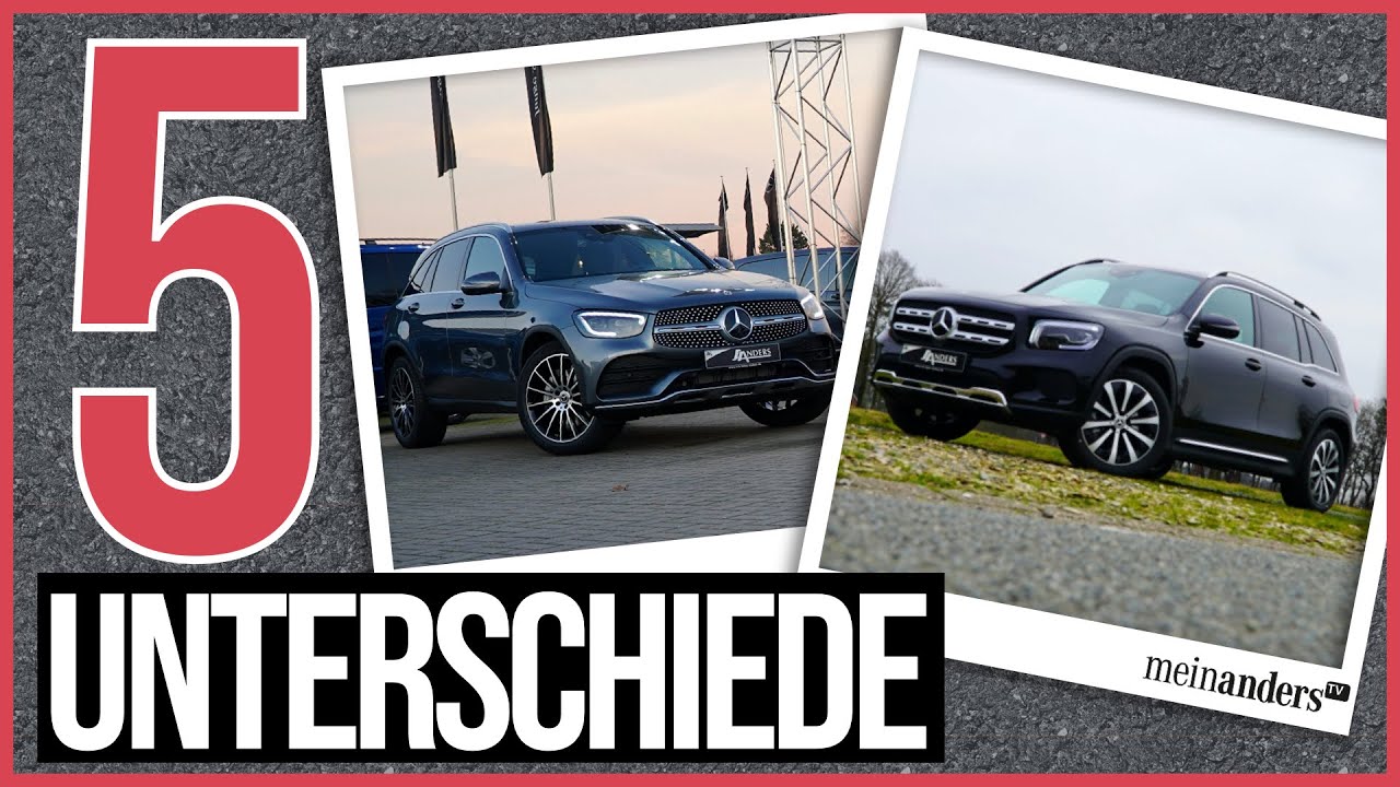 GLB oder GLC: Die 5 HAUPTunterschiede der Mercedes SUVs! I 2020 I 4k
