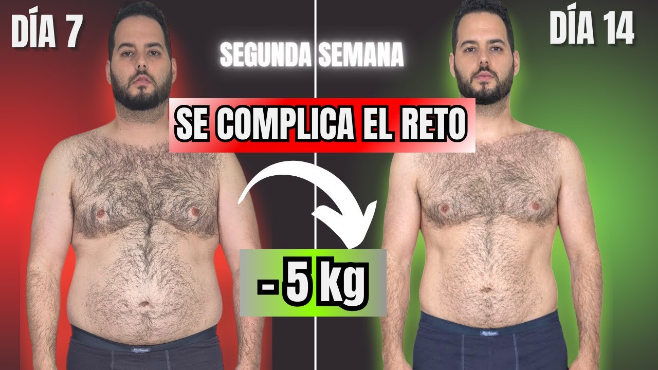 DIETA DE RECORTE - SEMANA TERRIBLE PARA BAJAR DE PESO