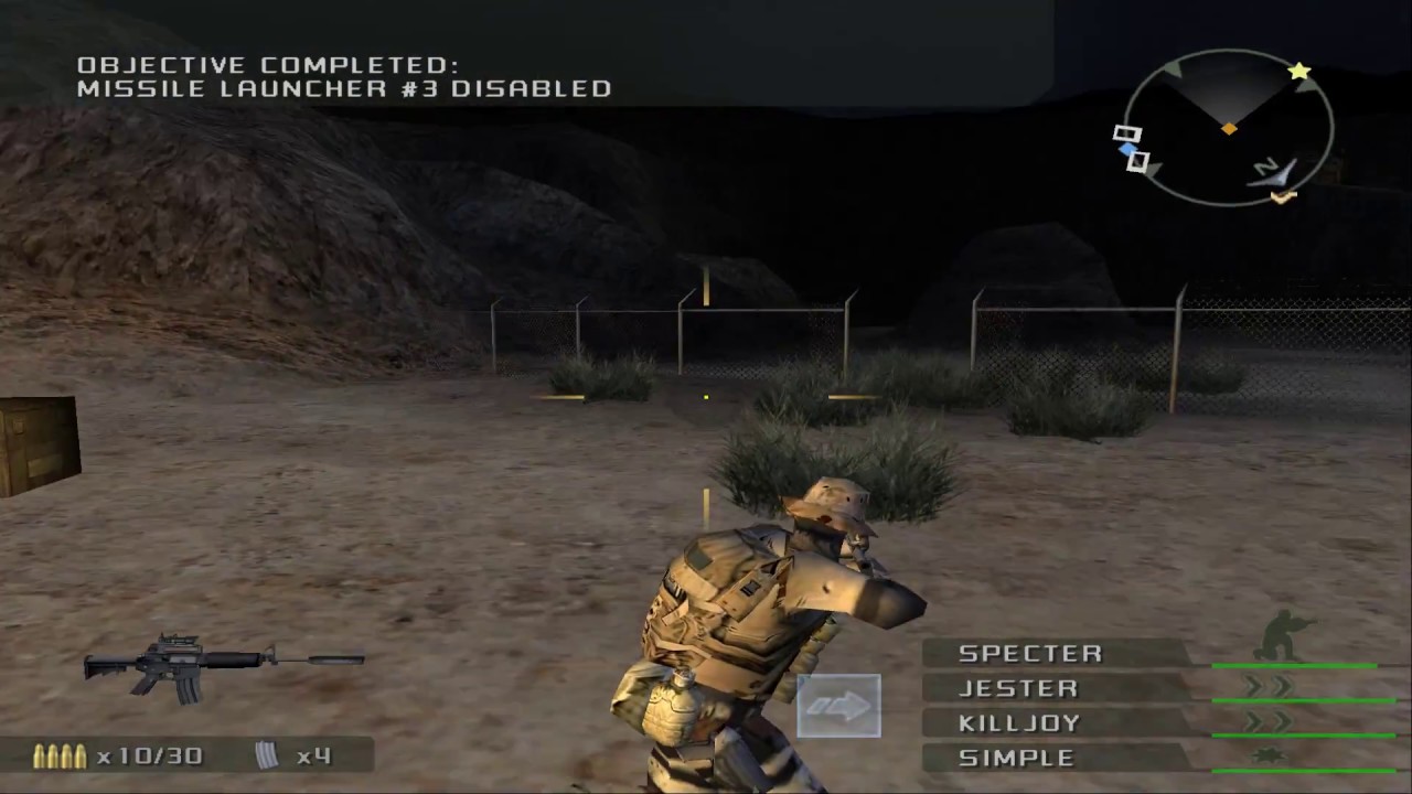 Socom 3 - Mission 3 - Riposte's Primer - PCSX2