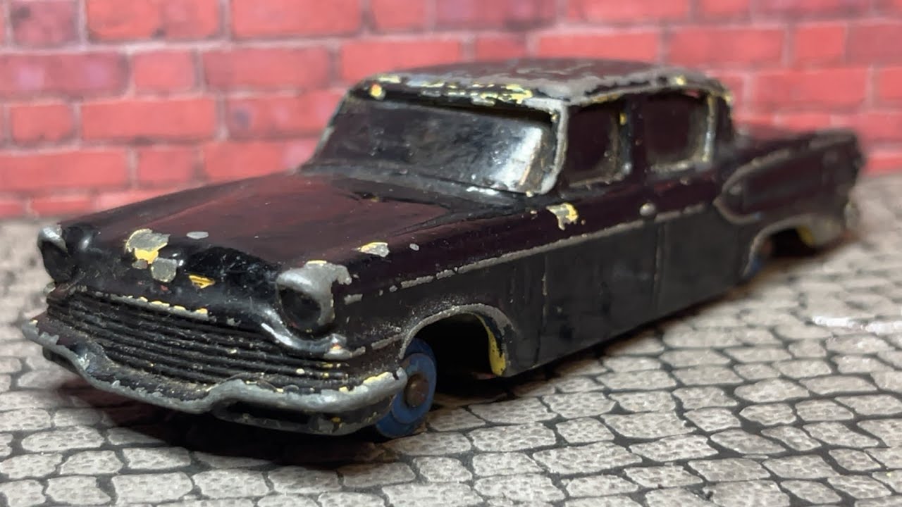 Vintage Dinky Toys 179 Studebaker President Diecast Restoration