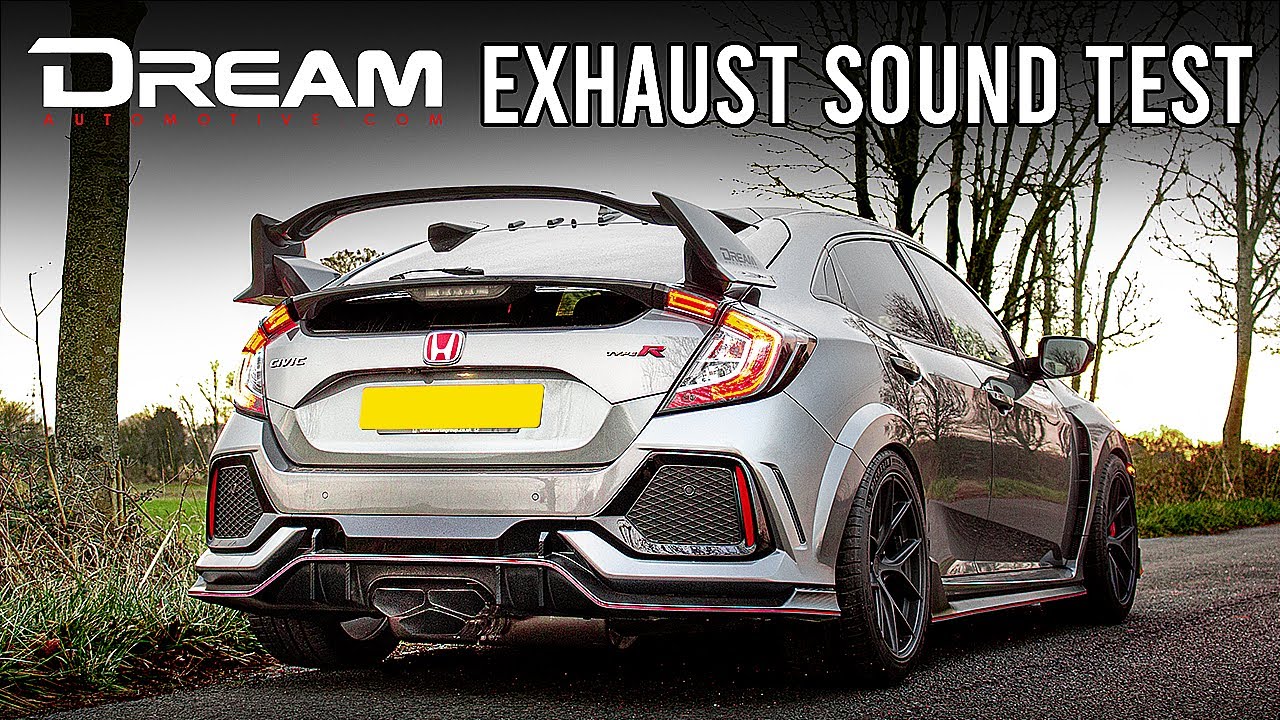 Dream Automotive FK8 Exhaust System SOUND CLIPS (Static, Drive-Bys & WOT) | Dream Automotive