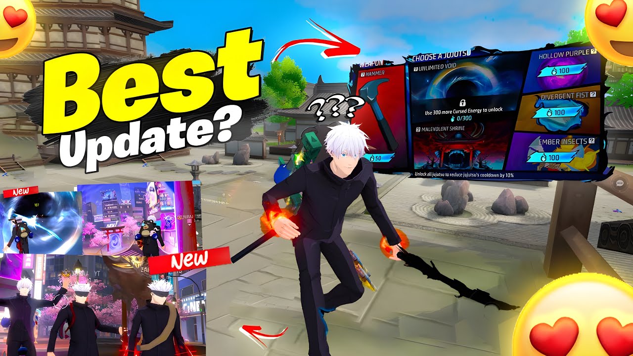 Jujutsu Kaisen Update 😲 Best or Worst ?🤔 My First Gameplay with GOJO Bundle 😍 NRZ