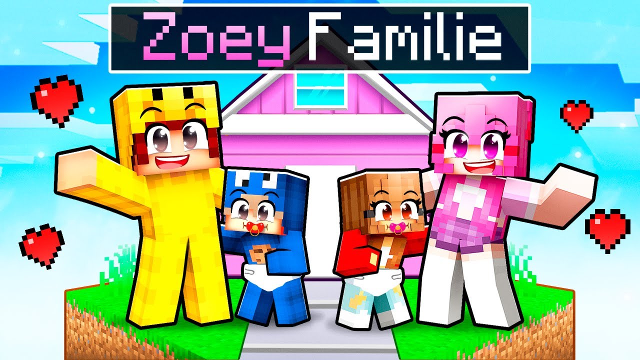 ZOEY En DENNUS Werden OUDERS In Minecraft!