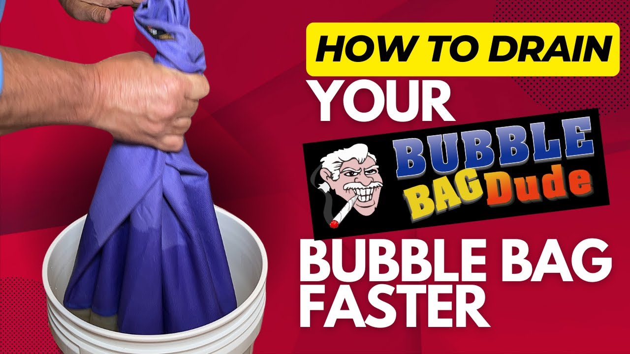 Как быстрее осушить пузырчатый пакет BubbleBagDude!