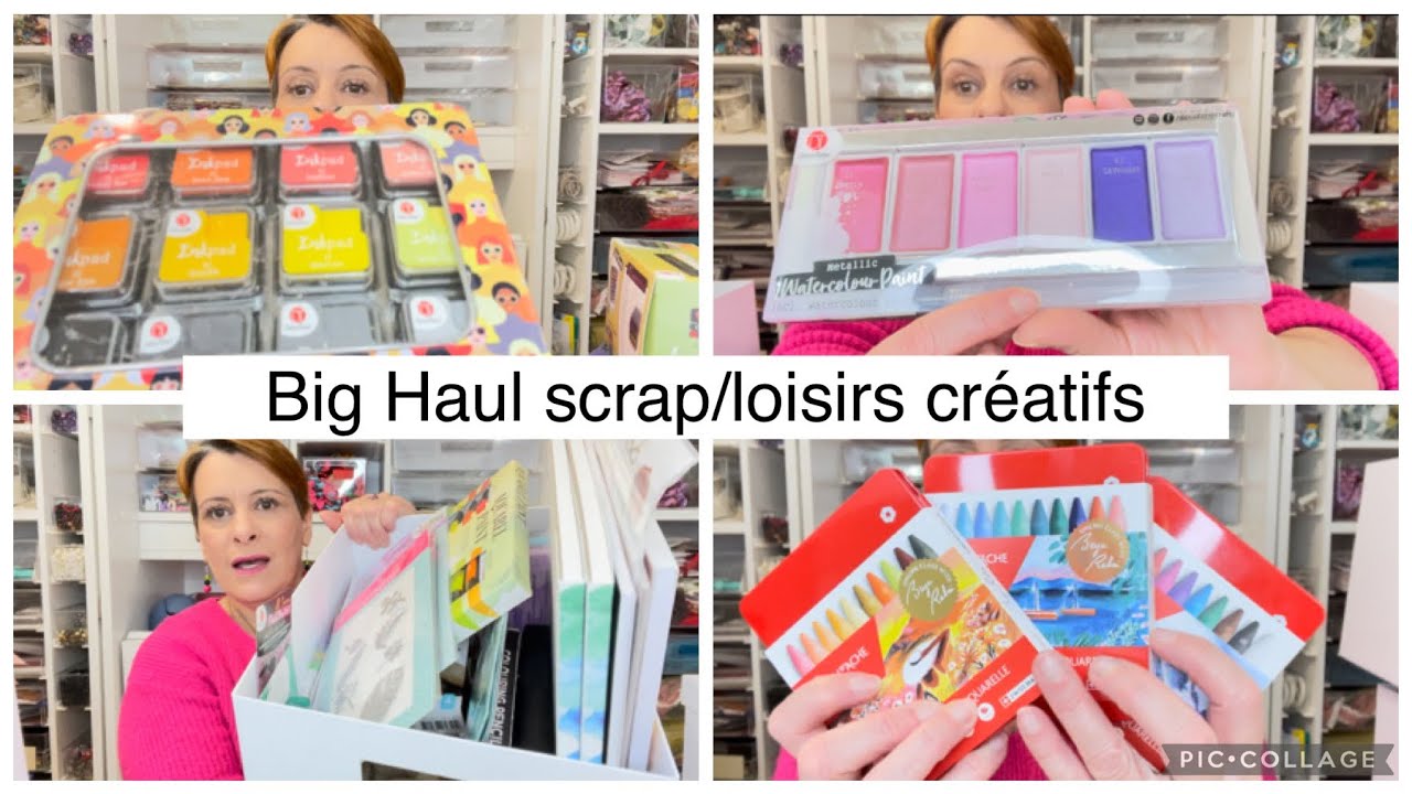 BIGGGGG HAUL SCRAP LOISIRS CRÉATIFS action/cultura/gifi/carrefour/Intermarché et c’est la fête