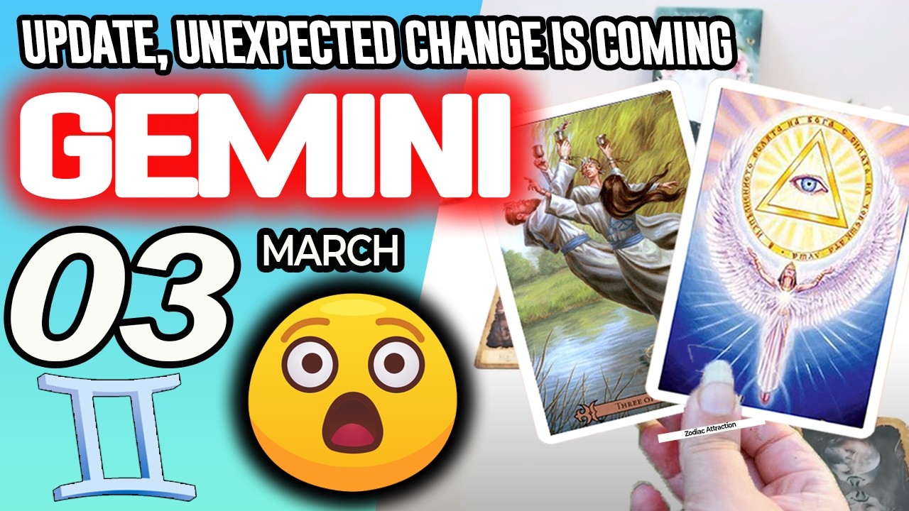 Gemini ♊UPDATE😲UNEXPECTED CHANGE IS COMING💸 horoscope for today MARCH 3 2026 ♊ #gemini tarot MARCH