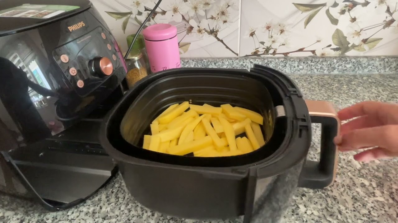 Airfryer Patates Kızartması Tarifi | Fritöz de Patates Kızartması Nasıl Yapılır? 🍟