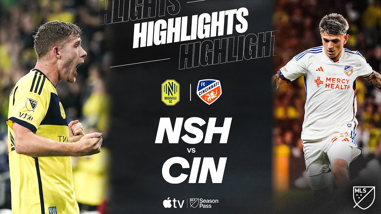Nashville SC vs. FC Cincinnati | Full Match Highlights