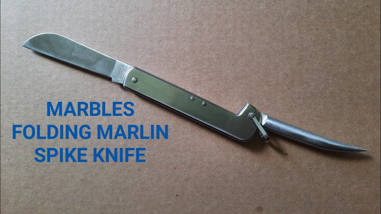 MARBLES FOLDING MARLIN SPIKE KNIFE