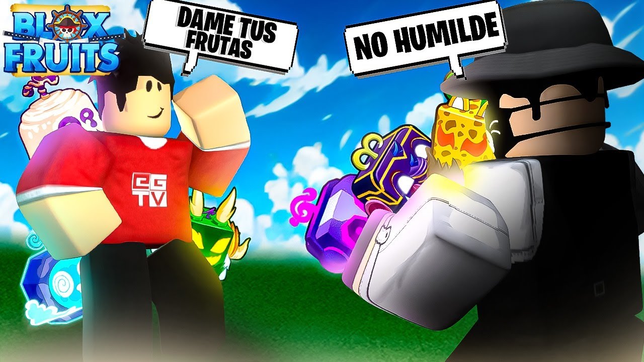 PROBE LA HUMILDAD DE LA GENTE EN BLOX FRUITS!