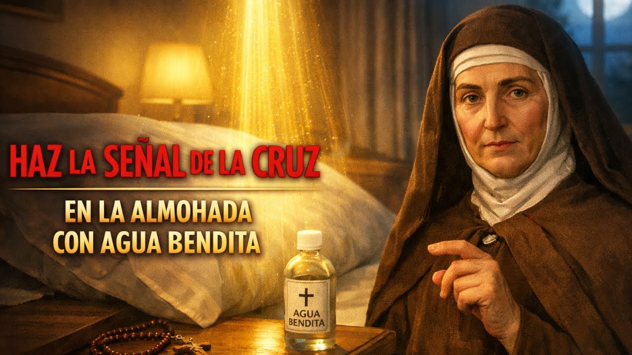 Haz la señal de la cruz en la almohada con agua bendita: por qué decía Santa Teresa que el mal huye