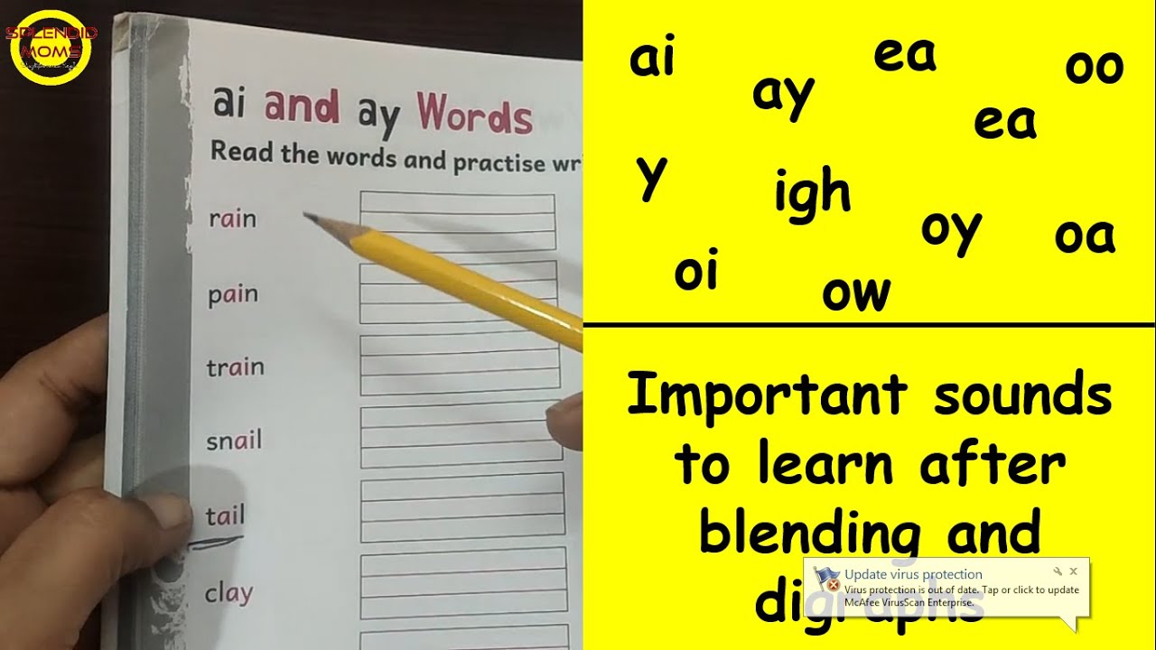 Important sounds to learn after blending and digraphs || Splendid Moms