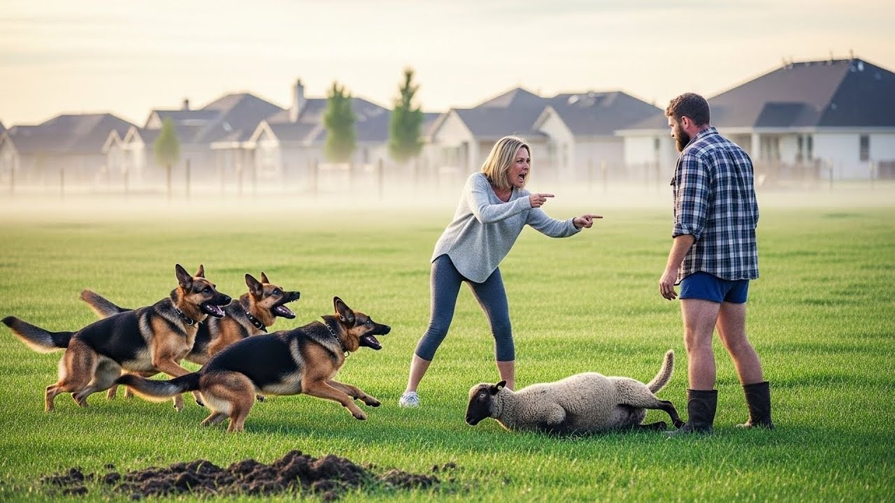 I Found HOA Members Letting Their Dogs Loose On My Sheep Farm, Never Again