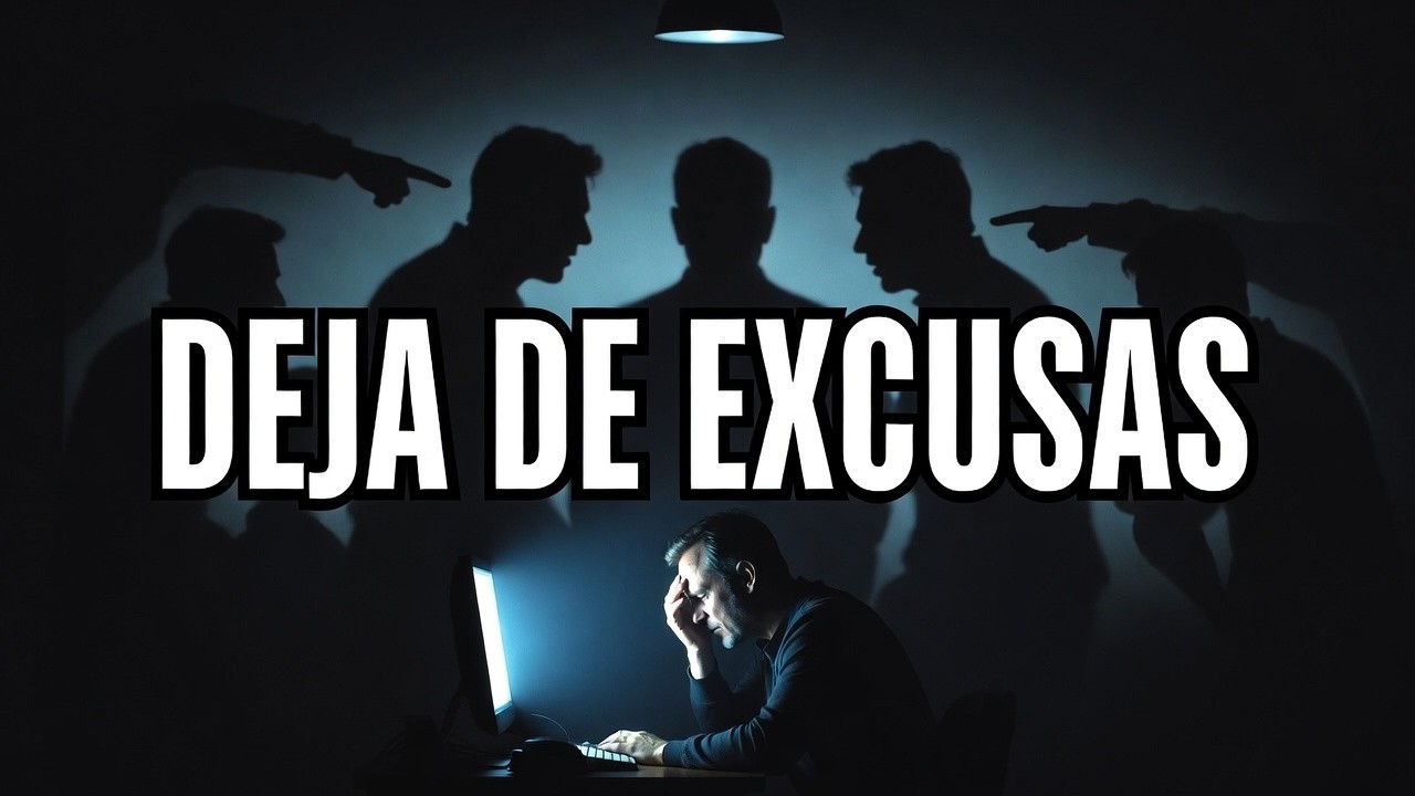 Lo que revelan los hombres que siempre tienen una excusa para todo