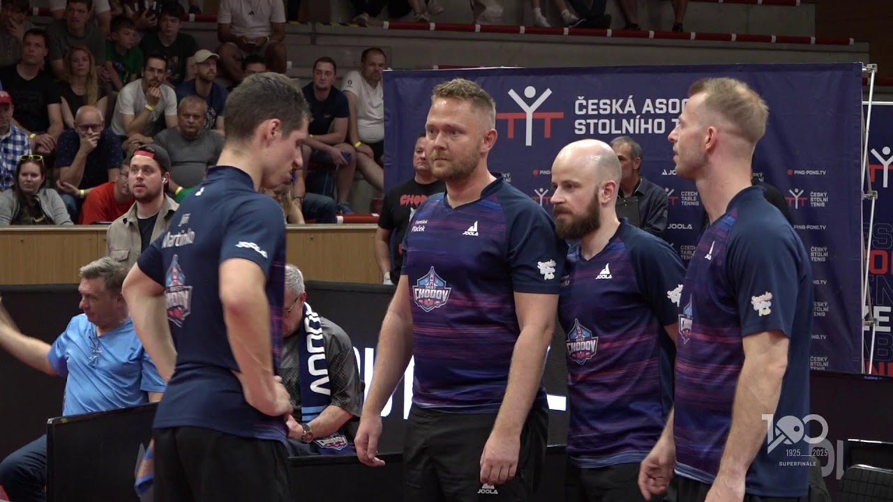 Extraliga stolního tenisu 2024/25 - Superfinále - SF SKK El Niňo Praha x SKST Chodov
