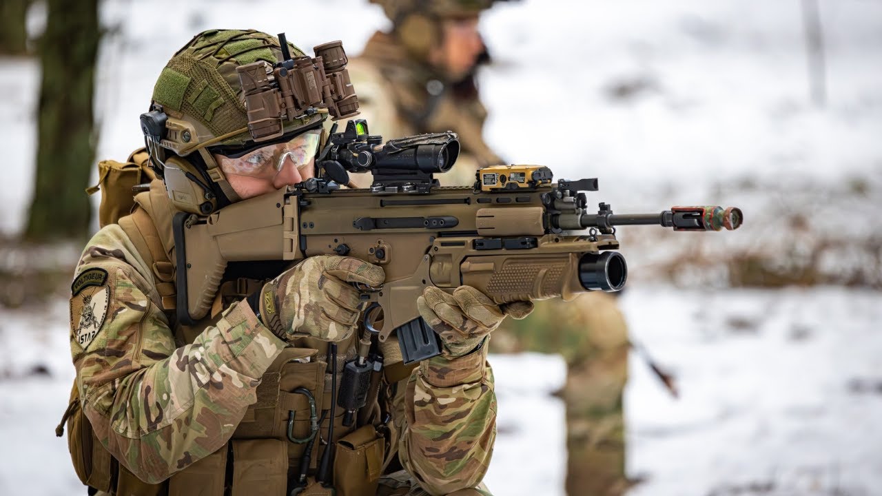 Belgian troops train with 