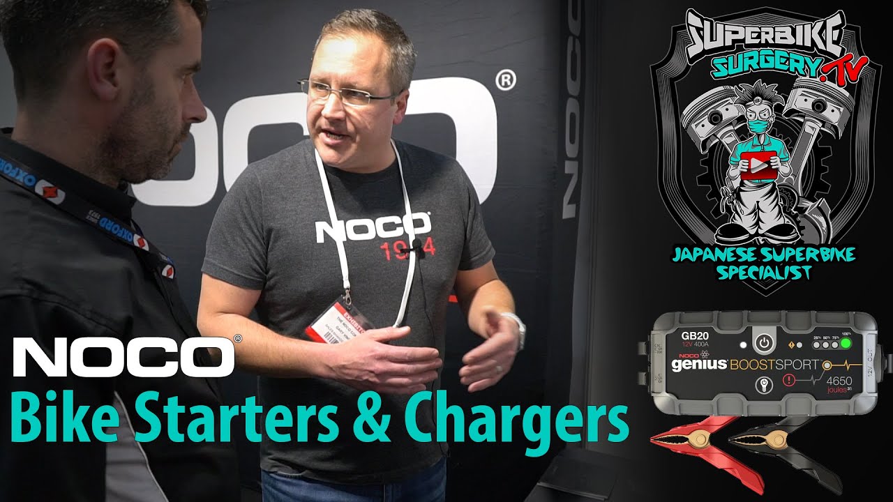 Noco Motorcycle Starter Packs and Chargers