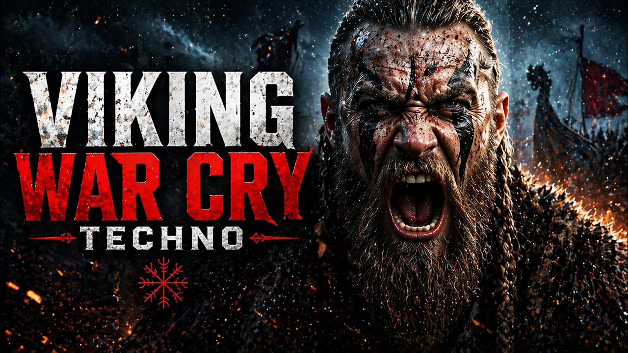 Viking War Cry Techno ⚔️🔥 Nordic Battle Music with Industrial Hardstyle Beats