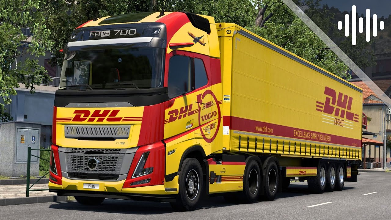 Driving For DHL In Greece | Euro Truck Simulator 2 (ETS2) Showcase