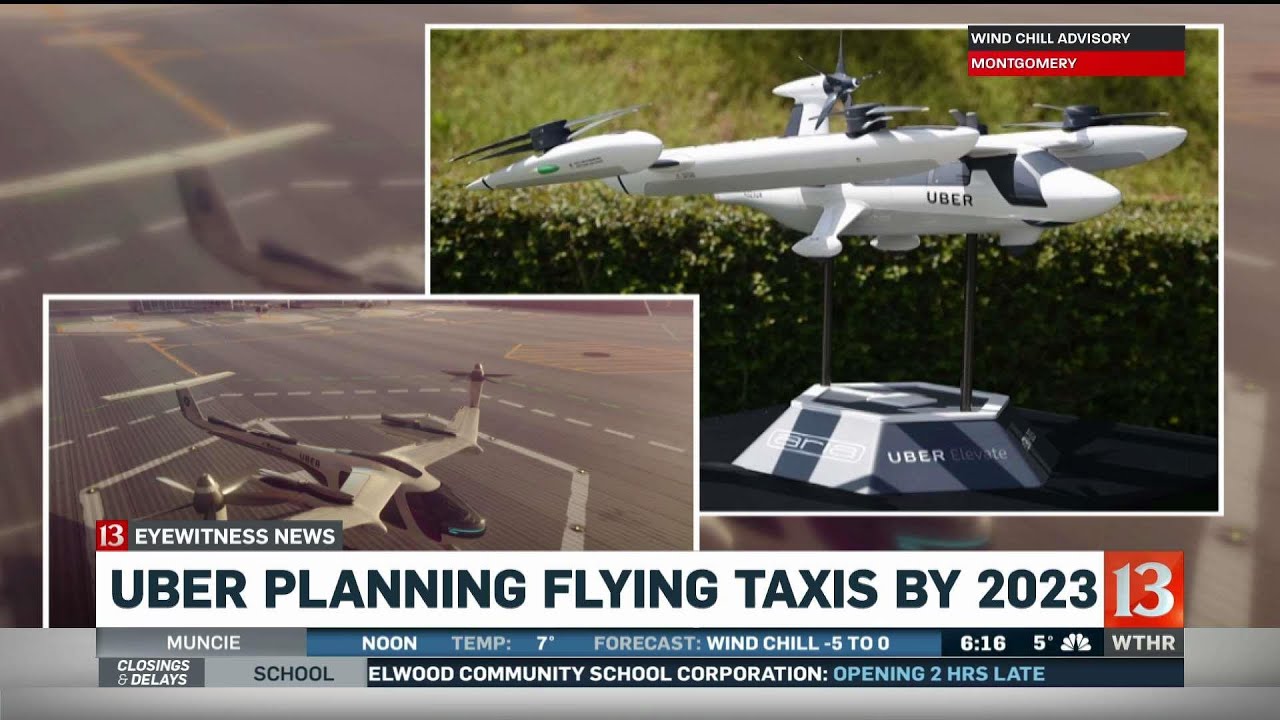 Uber Planning Flying Taxis By 2023