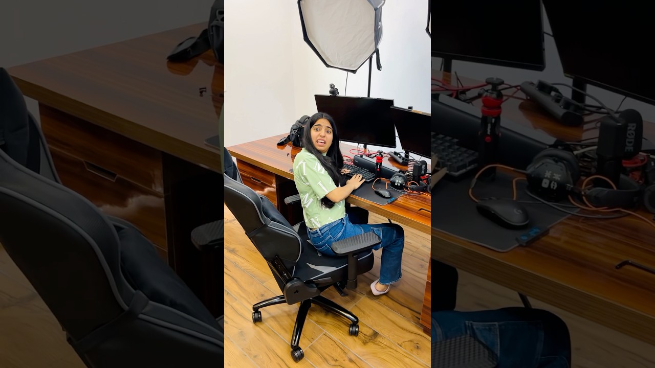 Kamla Khelenge New Gaming Chair pr 😁 #dushyantkukreja #shorts