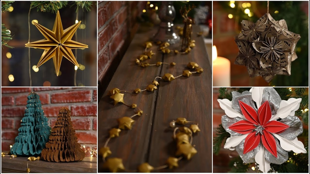 DIY Paper Christmas Decorations Ideas You'll Love!