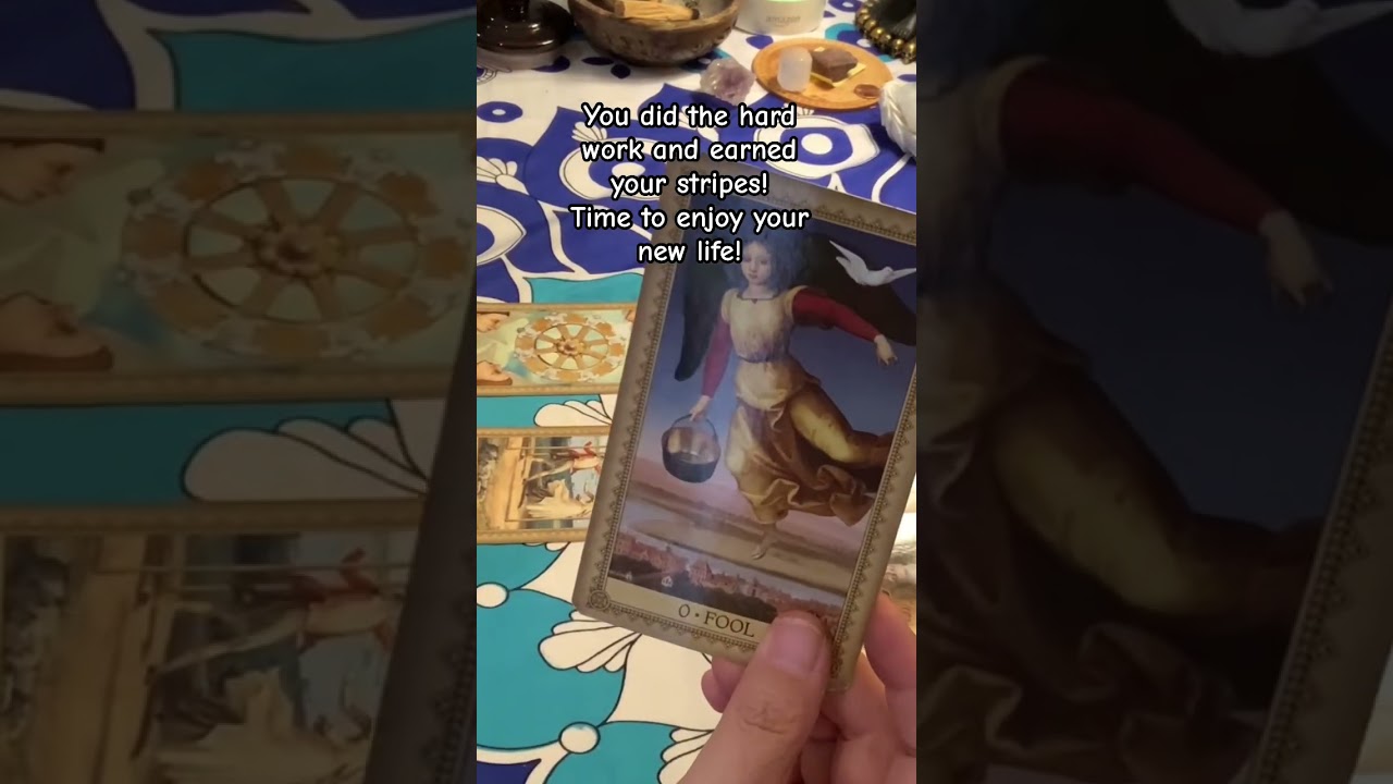 You earned your stripes! #tarot #divineunion #tarotreading