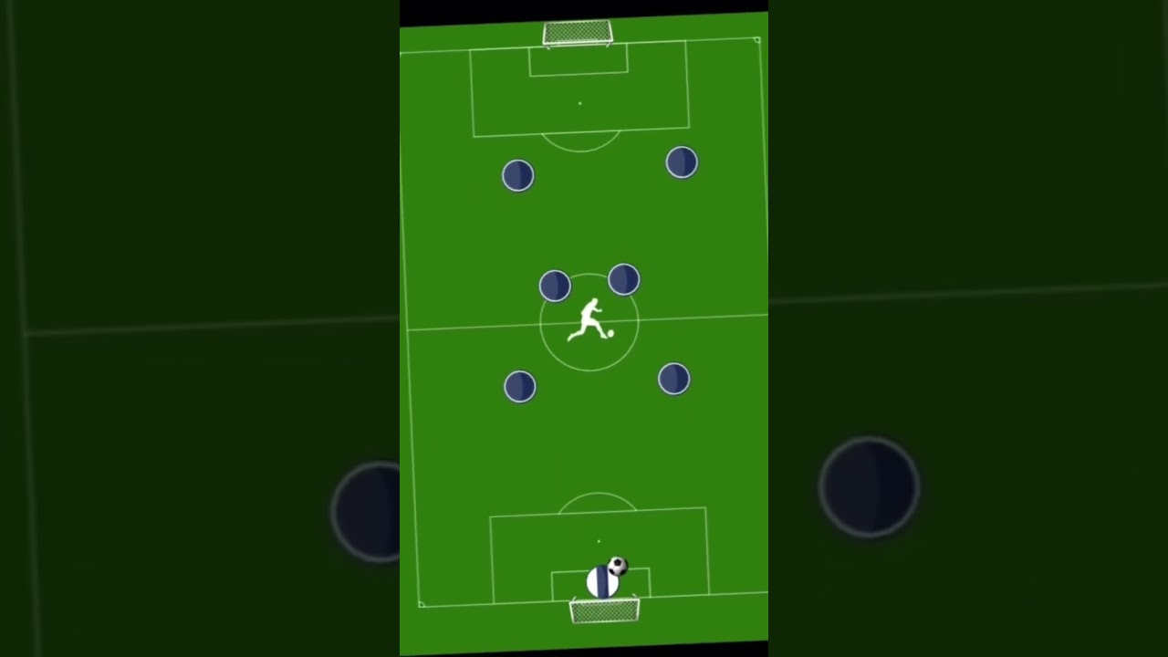 1-2-2-2, 7v7 Football Formation.