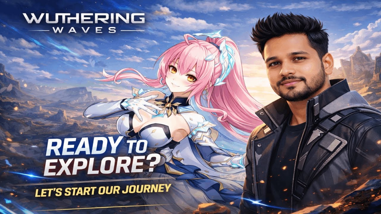 Wuthering Waves Grinding for Pulls Day 8 🔴 Live Stream [Hindi]