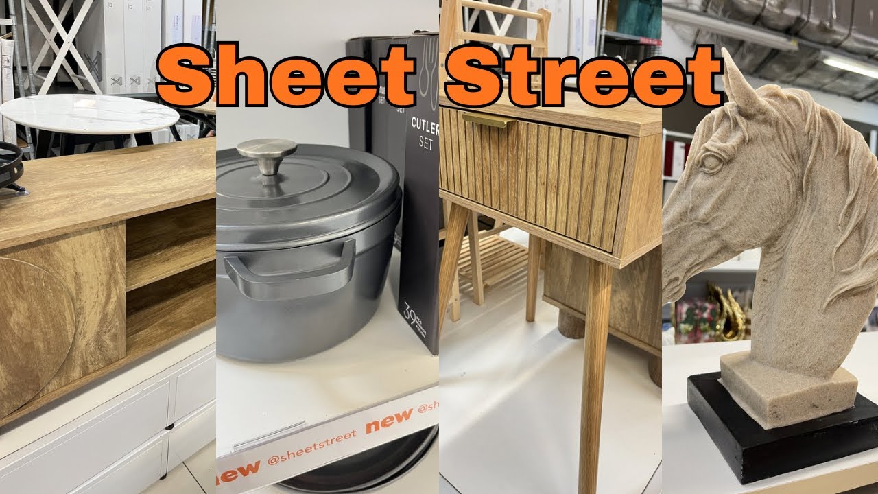 Sheet Street | New Furniture pieces and Affordable Homeware at Sheet Street | Home Decor Finds
