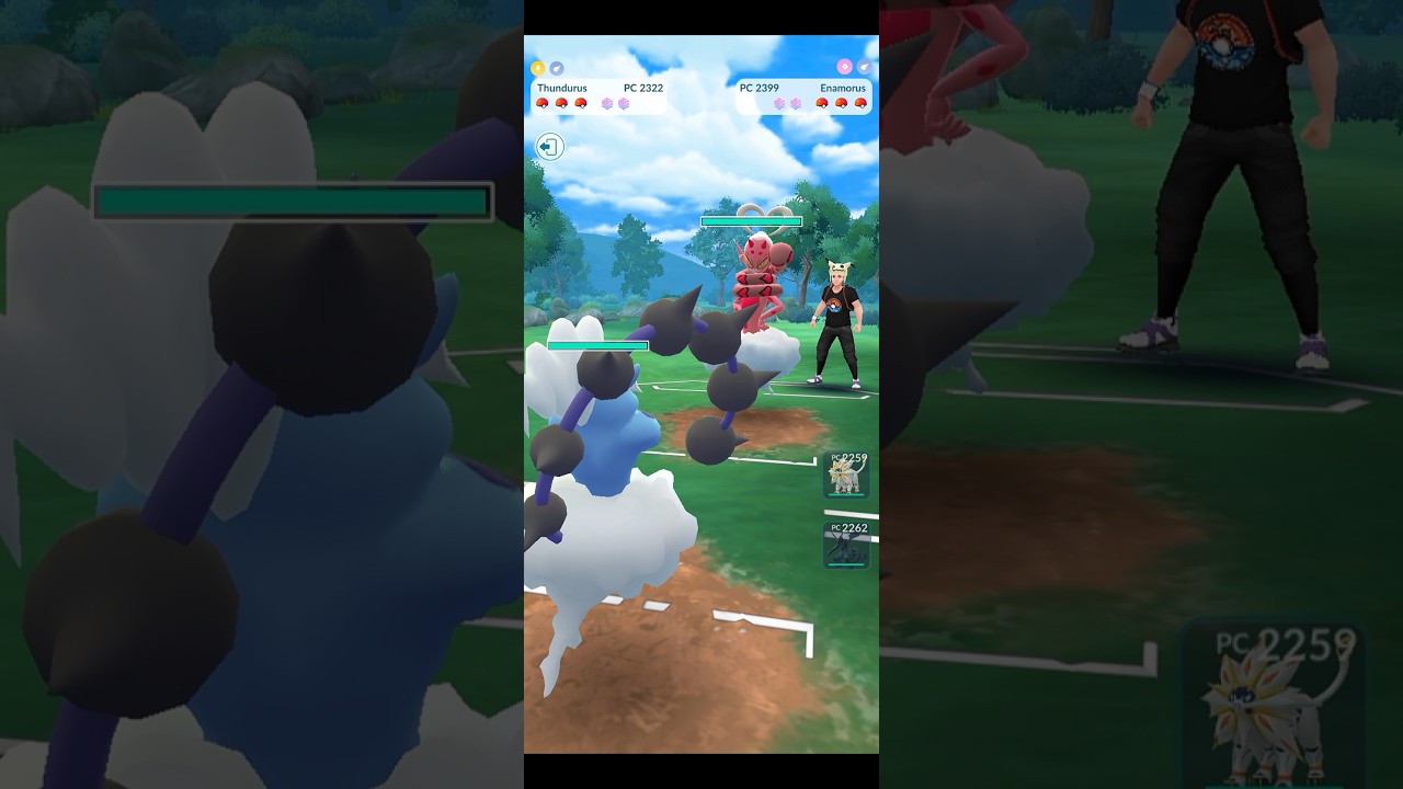 💥Thundurus Vs Enamorus, PVP Batalla Legendaria en Pokémon Go💥 