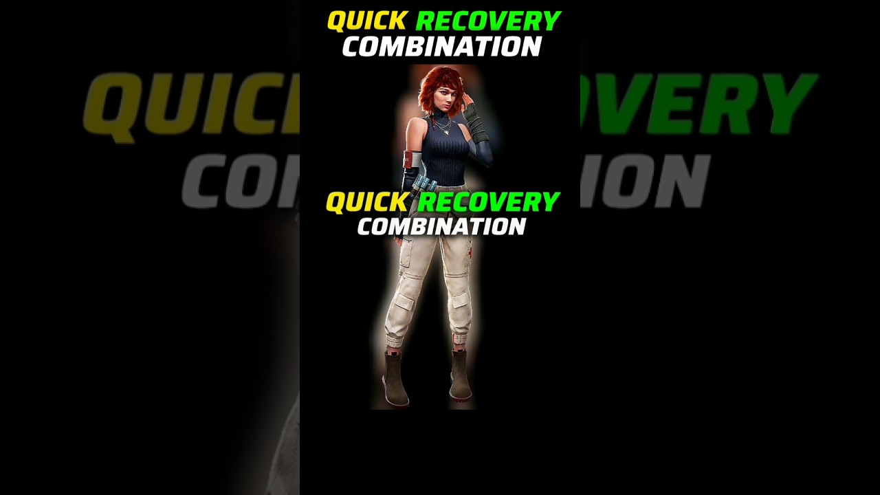 QUICK HP RECOVERY COMBINATION 🤯💯 | UNLIMITED HP COMBINATION | HP RECOVERY COMBINATION FREE FIRE