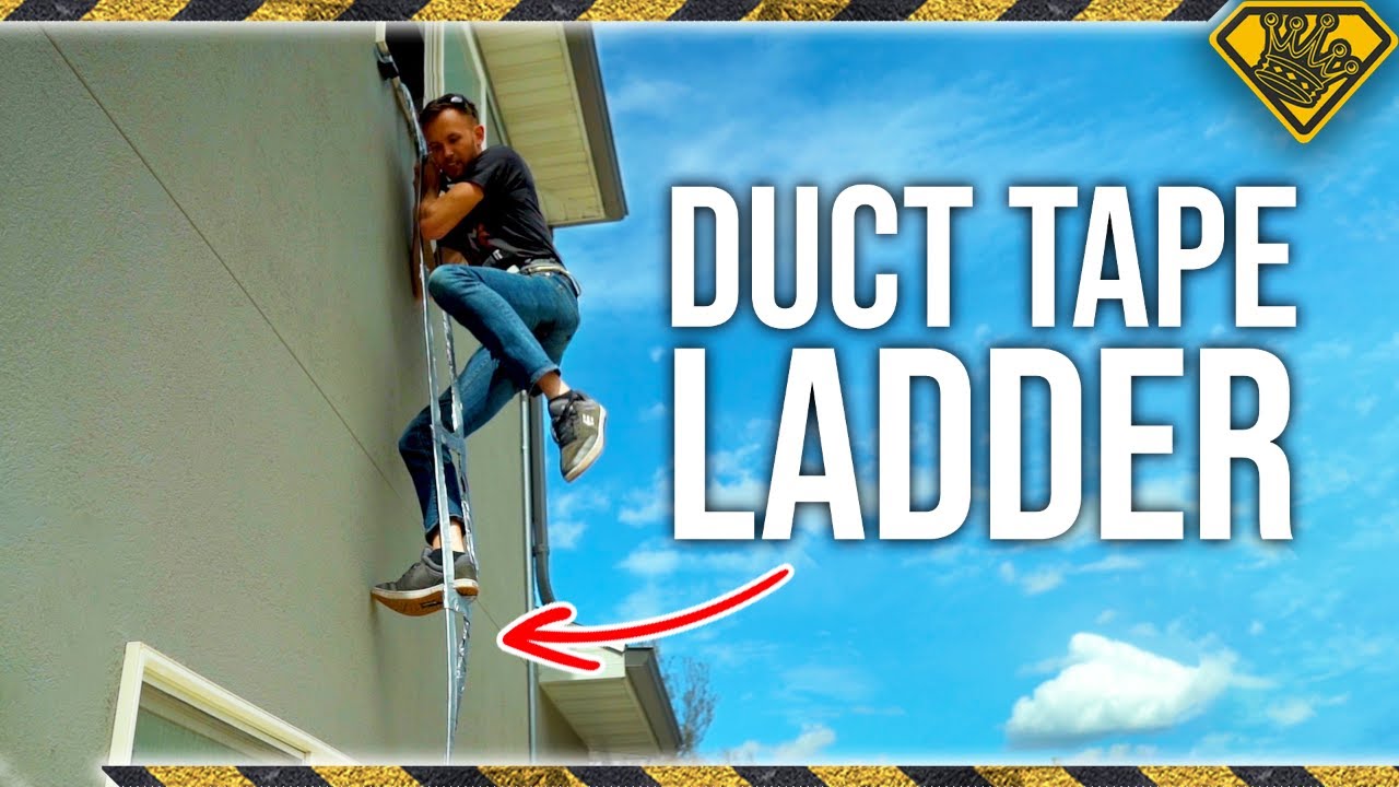 How Safe Is A Duct Tape Ladder?