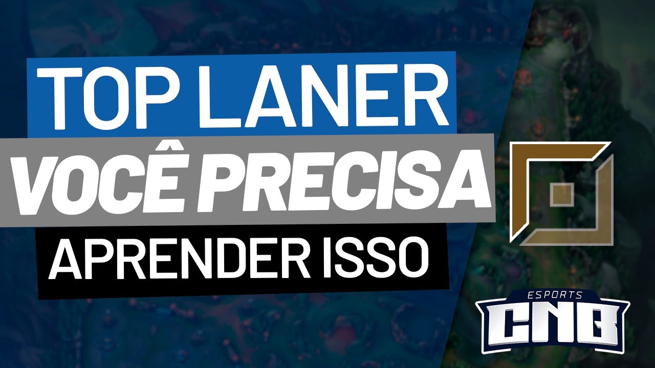 COMO JOGAR DE TOP LANER (2020) - PARTE 1 - League of Legends