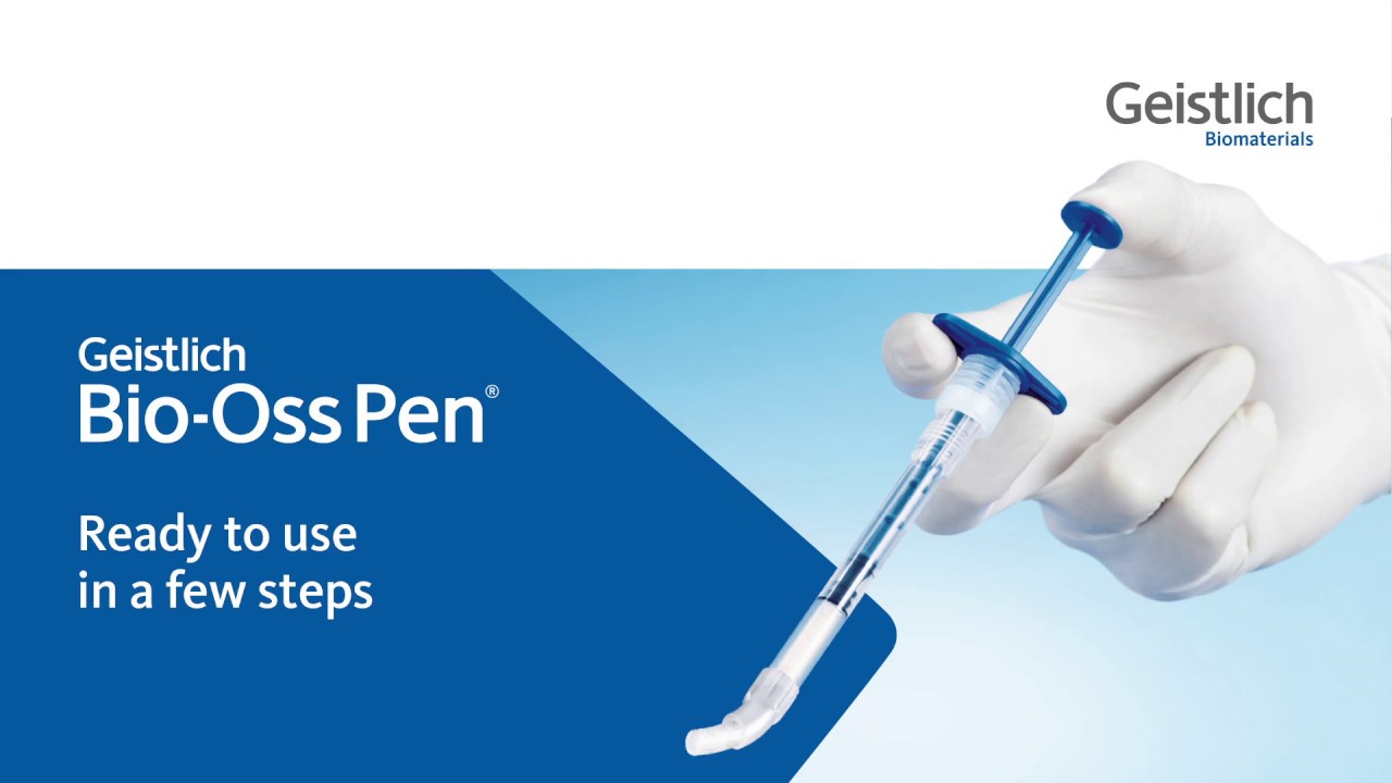 Geistlich Bio-Oss&reg; -  Pen Handling