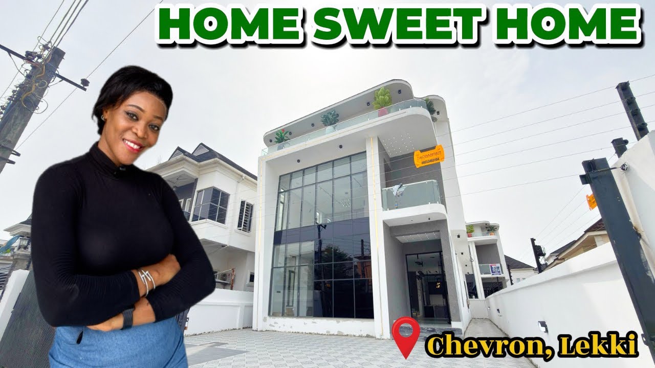 Contemporary 5 Bedroom Duplex with Swimming Pool for ₦500M ($354k$ | Chevron Toll gate , Lekki