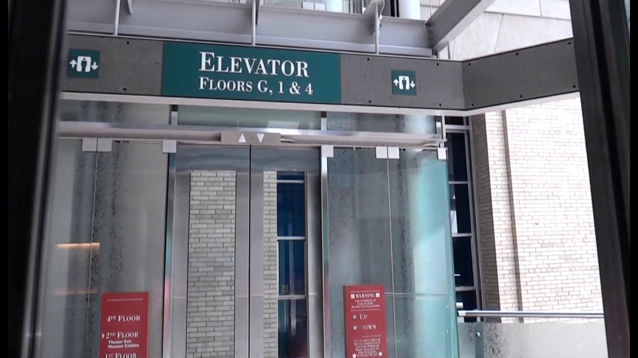 Beautiful Glass Elevators at the Smithsonian Museum of Natural History