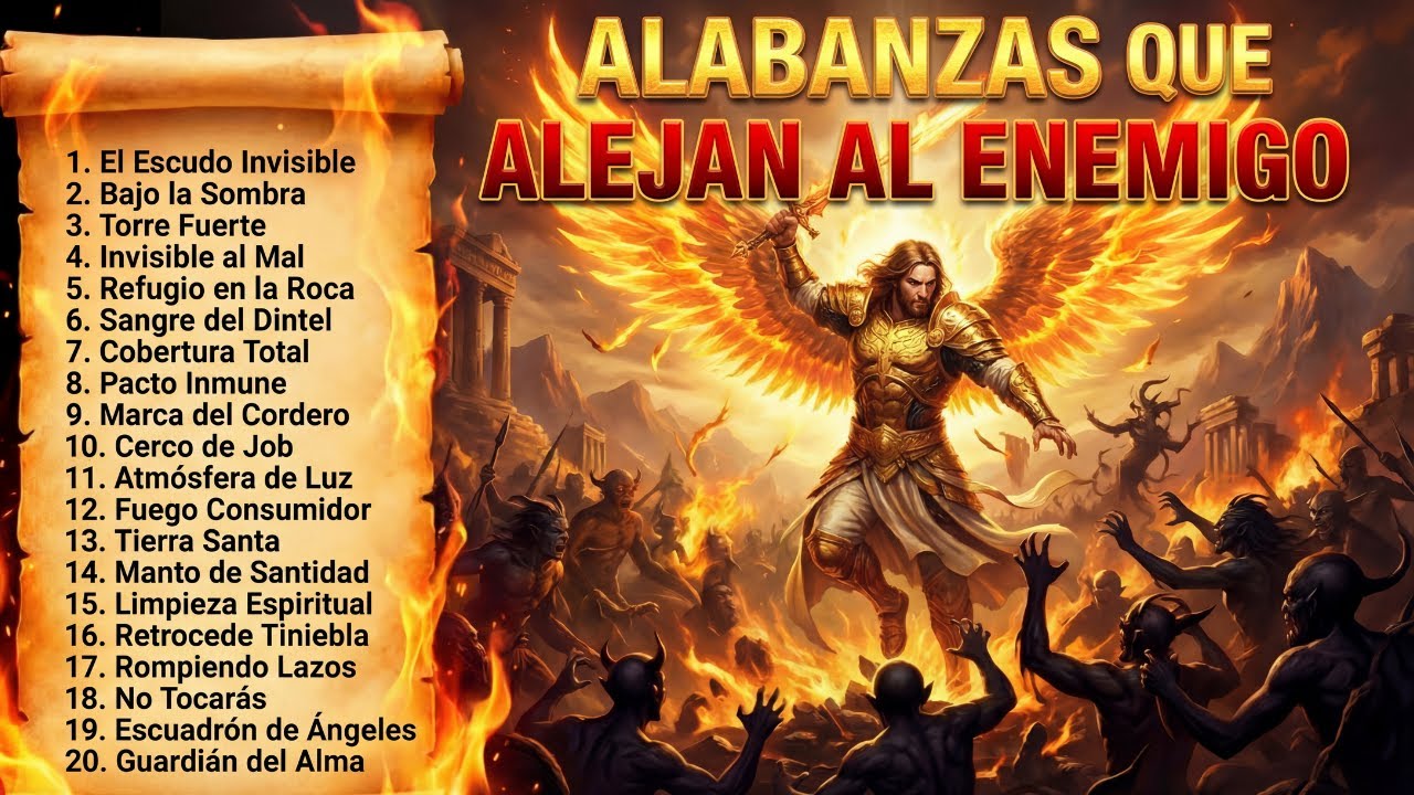 Alabanzas de Protección divina contra el Enemigo, Escúchalas antes de Dormir