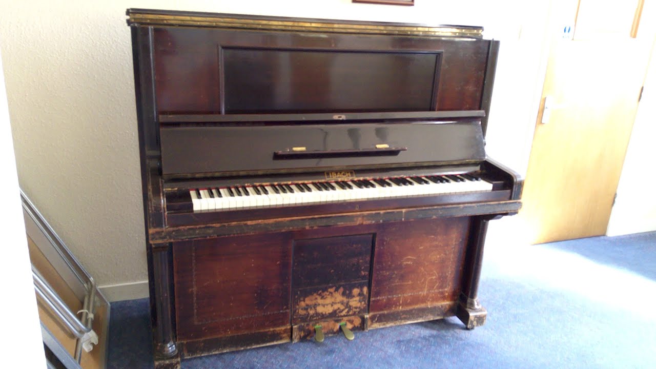 Farewell to the piano