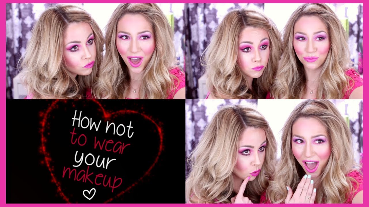 How NOT to Wear Makeup - Valentine's Day!