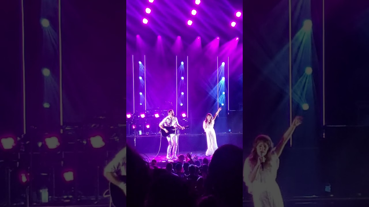 The Postal Service - Such Great Heights (acoustic) Merriweather Post Pavilion