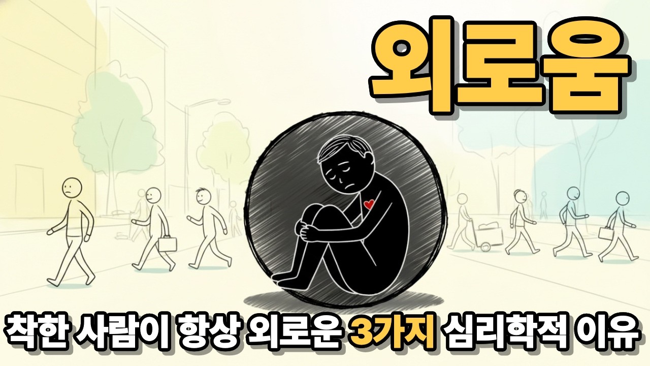 착한 사람이 항상 외로운 3가지 심리학적 이유