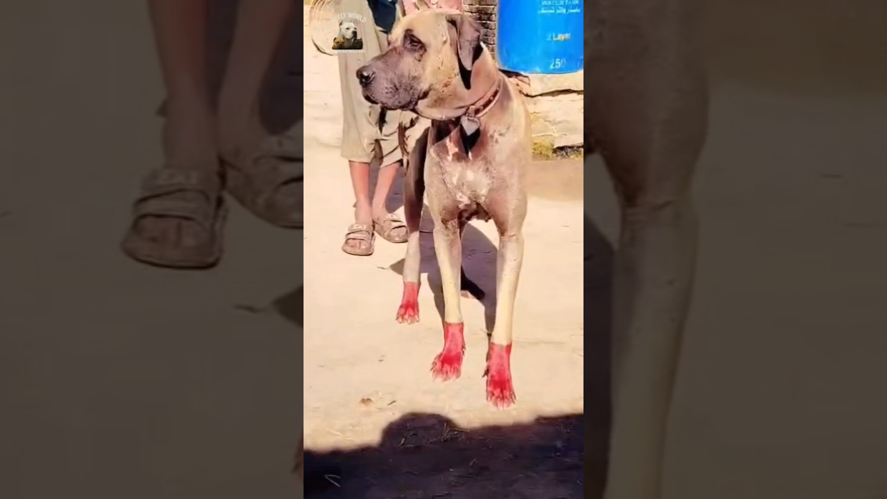 Powerful dog of pakistan 