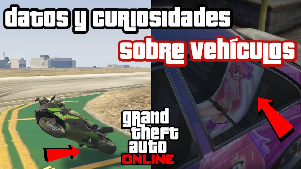 CURIOSIDADES sobre VEHÍCULOS en el GTA Online
