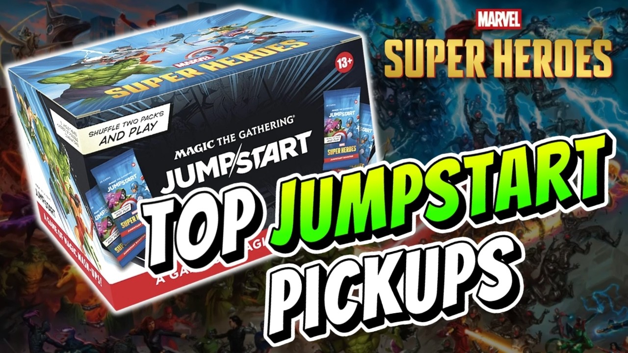 ЛУЧШИЕ карты Jumpstart для &laquo;Командира&raquo; из Marvel Super Heroes | #MTGxMarvel