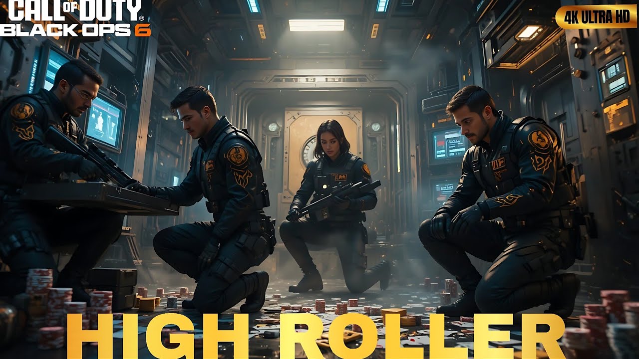 Black Ops 6 — High Rollers: полный игровой процесс (без комментариев) — 4K HDR 60 кадров в секунд...