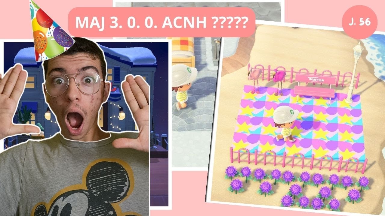 ✅ • Réaction à la MAJ d'ANIMAL CROSSING, la 3. 0. 0. ??? Wow tous ses ajouts