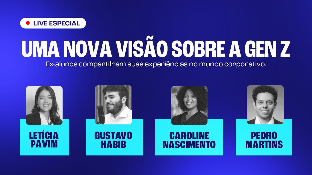 Papo BTC com ex-alunos | Geração Z & Carreira em Negócios [Live 18 de Abril de 2024]