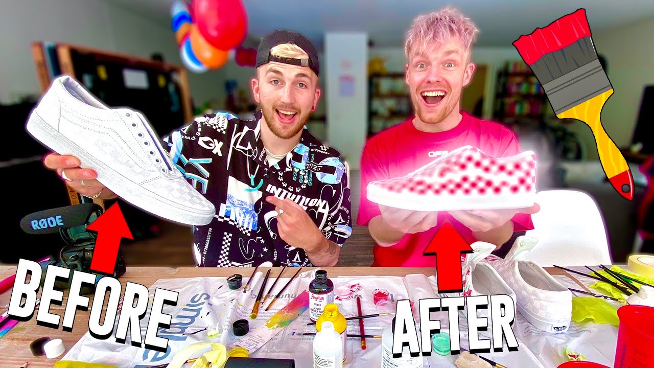 WIJ MAKEN ONZE EIGEN SNEAKER!